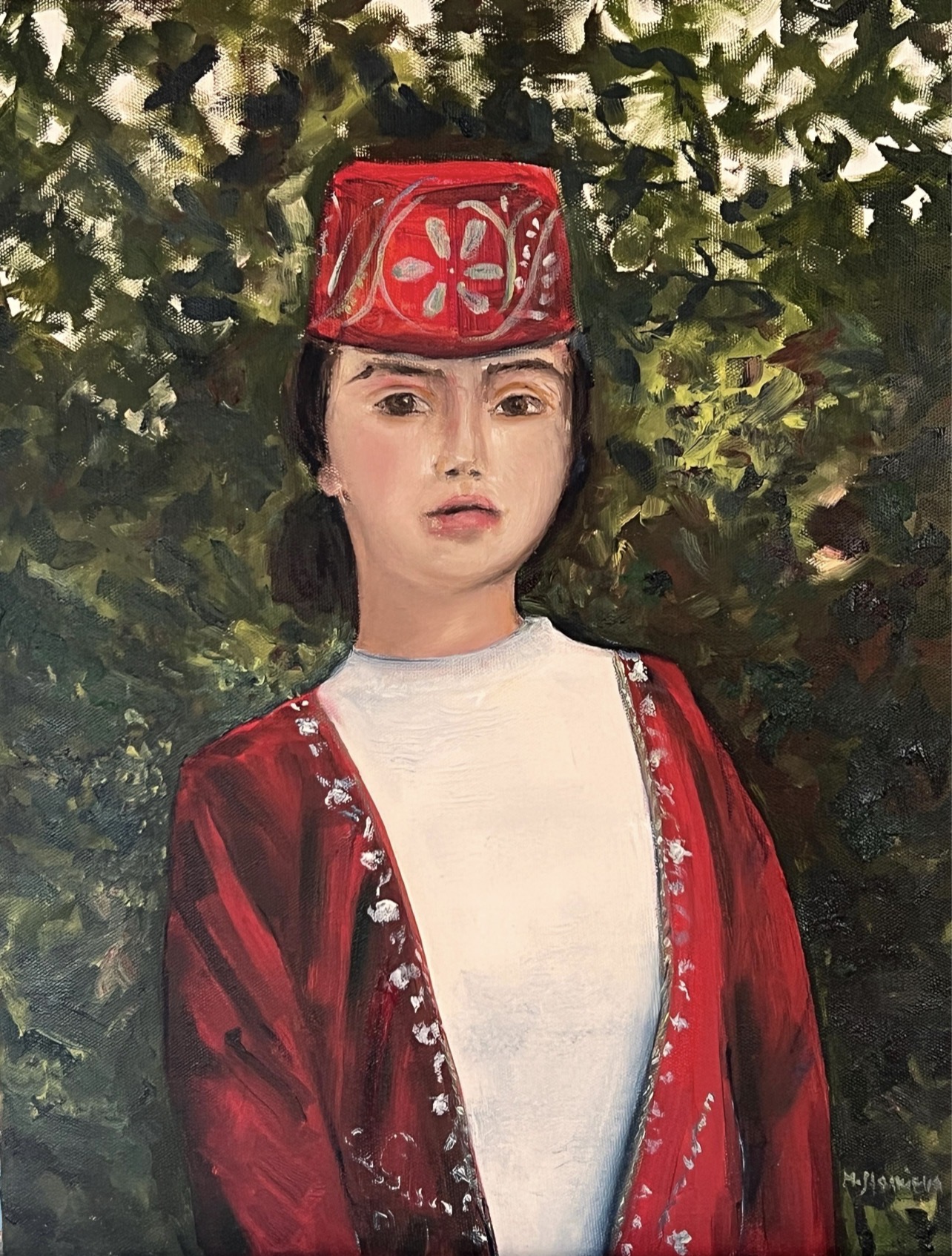 Crimean Tatar Girl by Marina Stognieva
